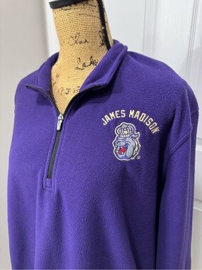 James Madison University Fleece Quarter Zip